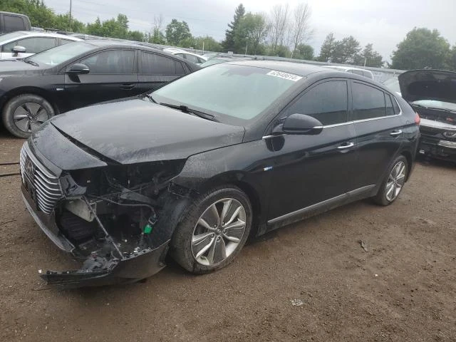 hyundai ioniq limi 2018 kmhc05lc8ju070576