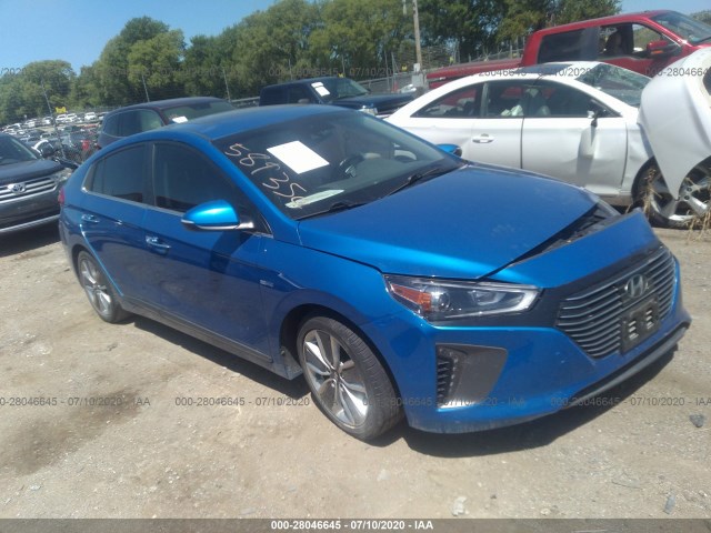 hyundai ioniq hybrid 2018 kmhc05lcxju073236