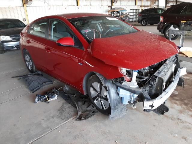 hyundai ioniq blue 2019 kmhc65lc0ku163530