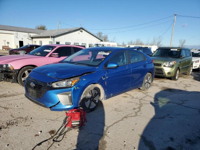 hyundai ioniq blue 2018 kmhc65lc1ju091557