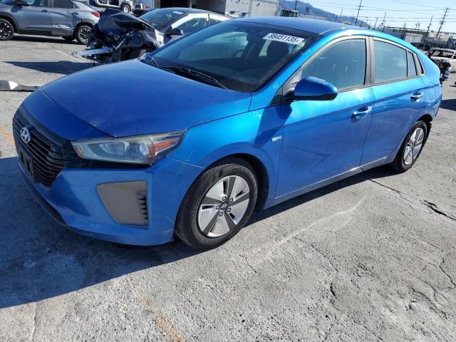 hyundai ioniq blue 2018 kmhc65lc1ju101455