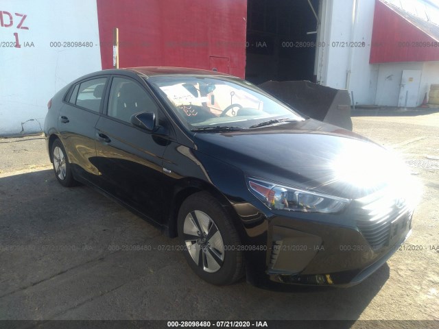 hyundai ioniq hybrid 2019 kmhc65lc1ku137339