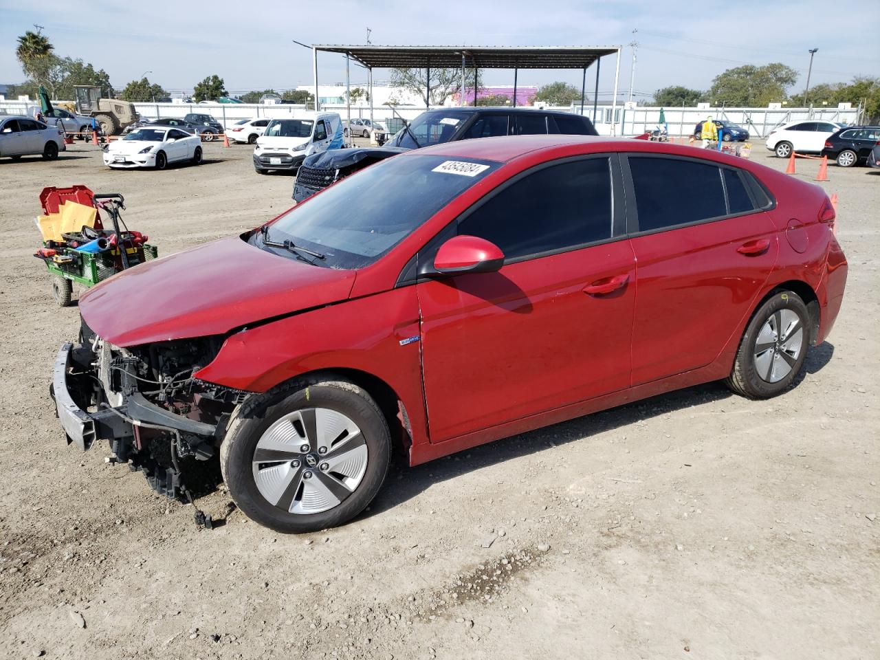 hyundai ioniq 2019 kmhc65lc1ku176125