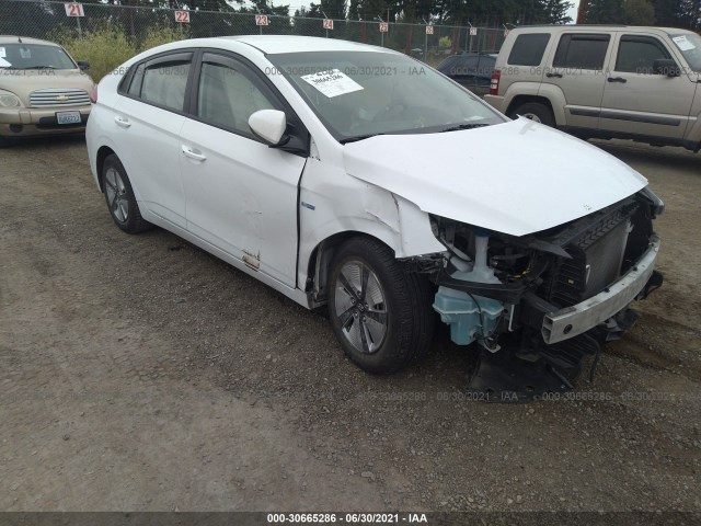 hyundai ioniq hybrid 2018 kmhc65lc3ju091348