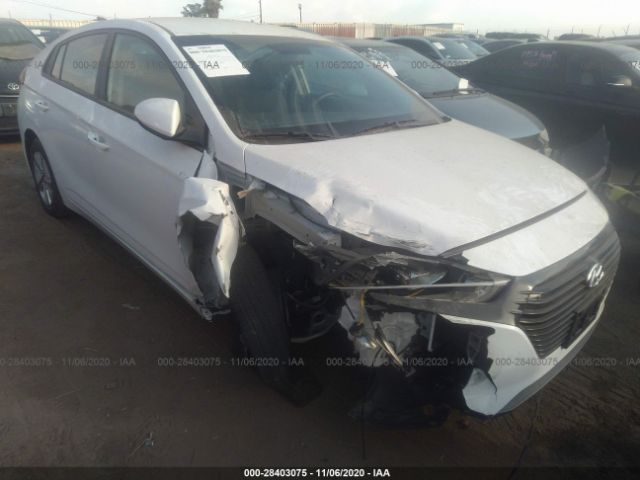 hyundai ioniq hybrid 2019 kmhc65lc3ku123183