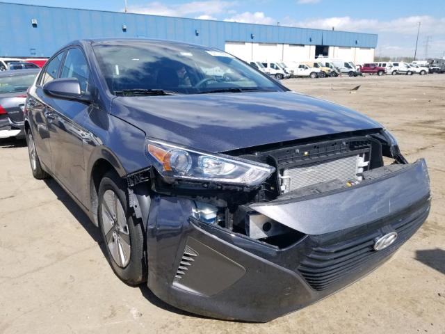 hyundai ioniq blue 2019 kmhc65lc3ku162565