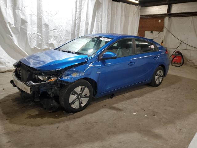 hyundai ioniq blue 2017 kmhc65lc4hu048096