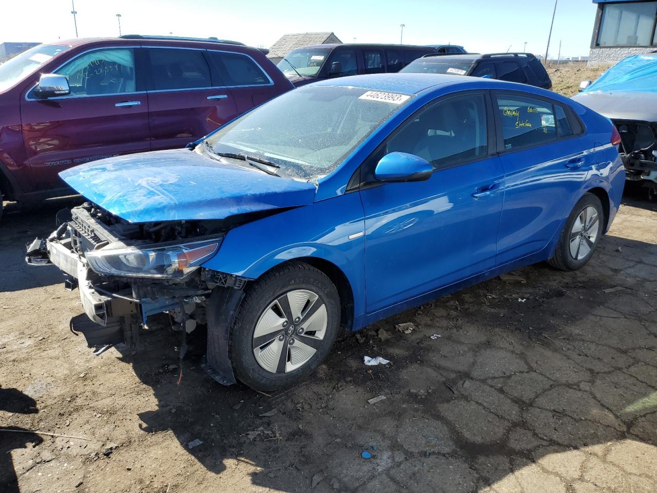 hyundai ioniq 2017 kmhc65lc4hu056425