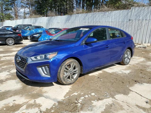 hyundai ioniq blue 2021 kmhc65lc5mu255557