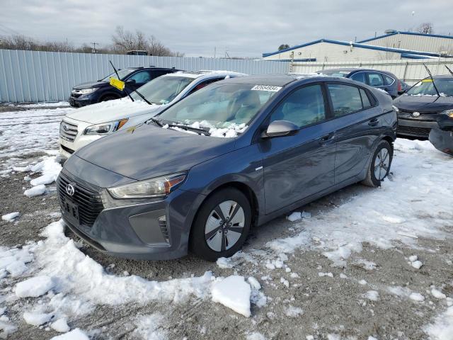 hyundai ioniq blue 2017 kmhc65lc6hu024821