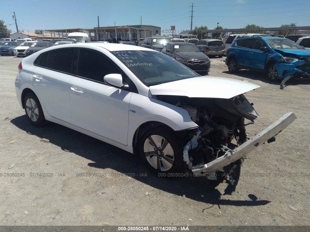 hyundai ioniq hybrid 2017 kmhc65lc6hu043451