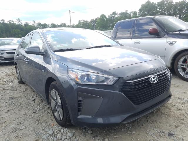 hyundai ioniq blue 2019 kmhc65lc6ku159059