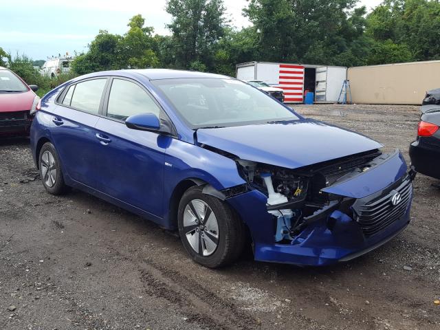 hyundai ioniq blue 2019 kmhc65lc7ku166621