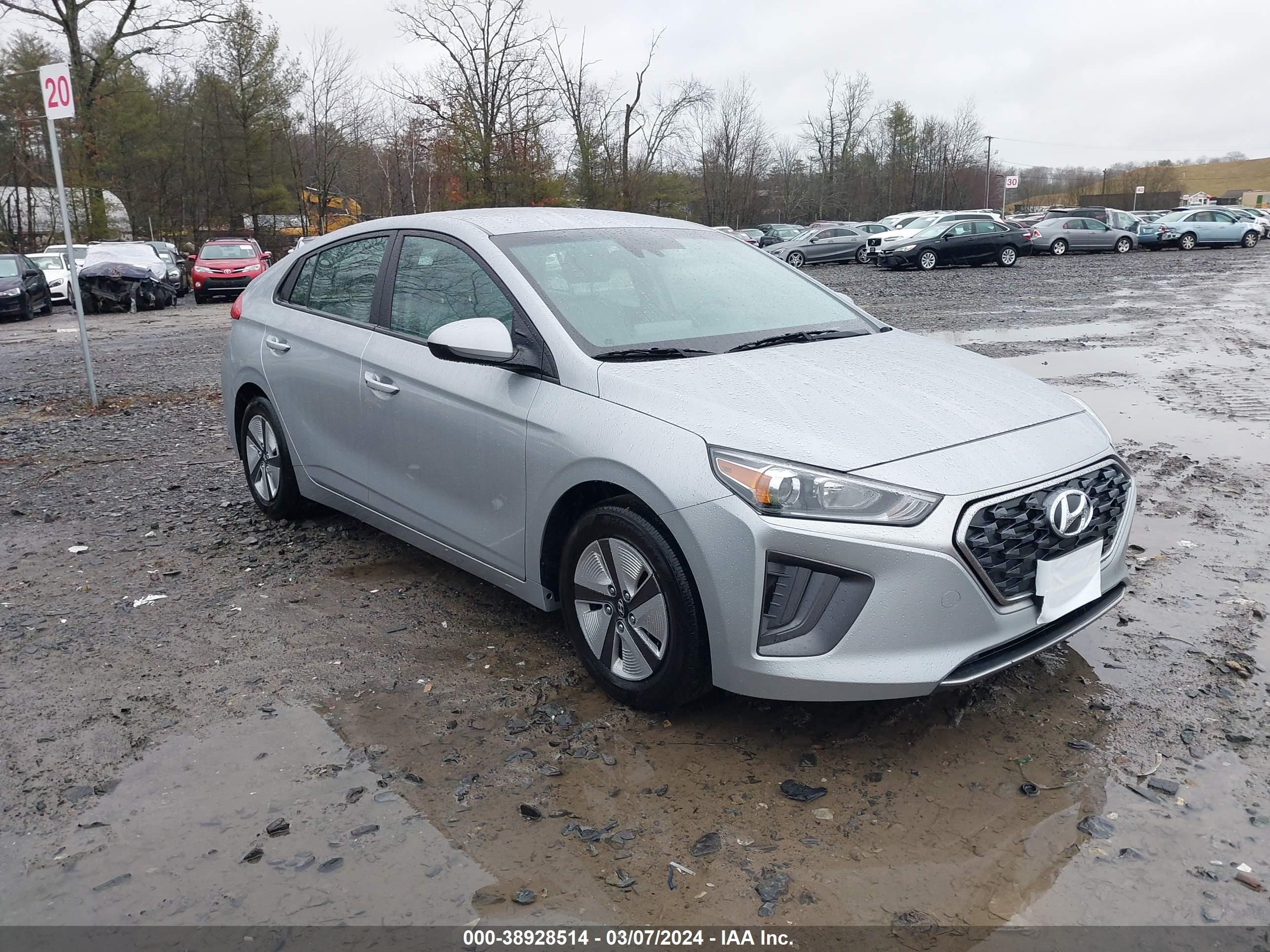 hyundai ioniq 2021 kmhc65lc7mu246987