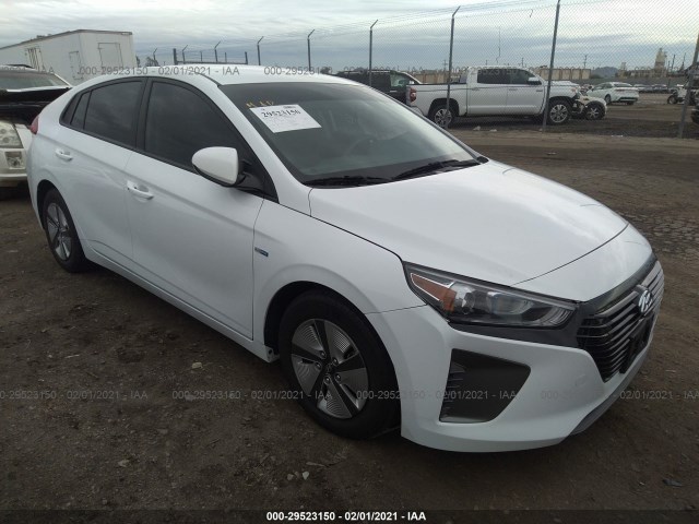 hyundai ioniq hybrid 2019 kmhc65lc8ku134549