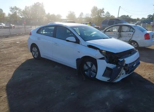 hyundai ioniq hybrid 2017 kmhc65lc9hu029933