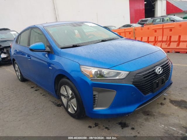 hyundai ioniq 2018 kmhc65lc9ju065515