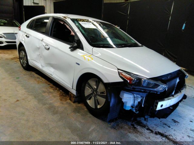 hyundai ioniq hybrid 2018 kmhc65lc9ju102563