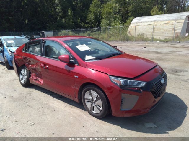 hyundai ioniq hybrid 2019 kmhc65lc9ku166930