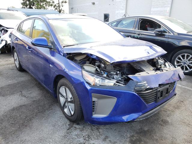 hyundai ioniq blue 2019 kmhc65lc9ku181041