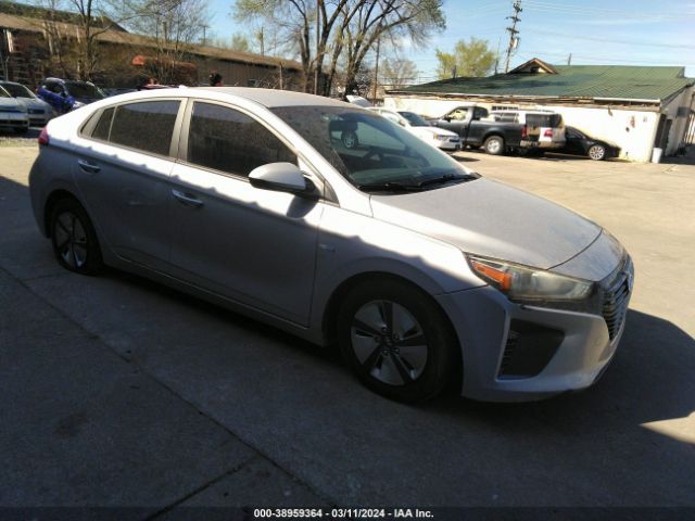 hyundai ioniq hybrid 2017 kmhc65lcxhu027303