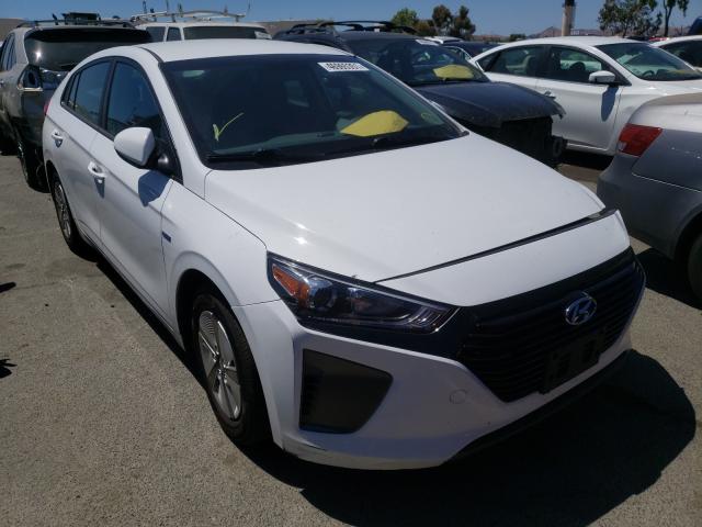 hyundai ioniq blue 2019 kmhc65lcxku167682