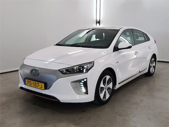 hyundai ioniq 2017 kmhc751hfhu002939