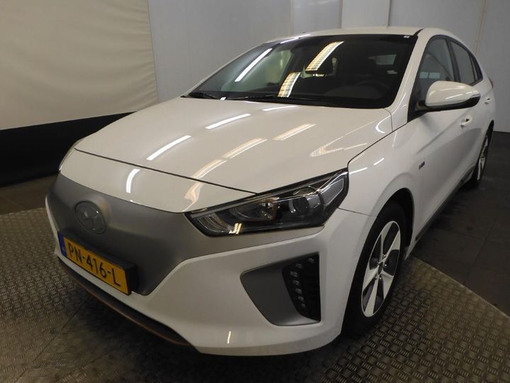 hyundai ioniq 2017 kmhc751hfhu011687