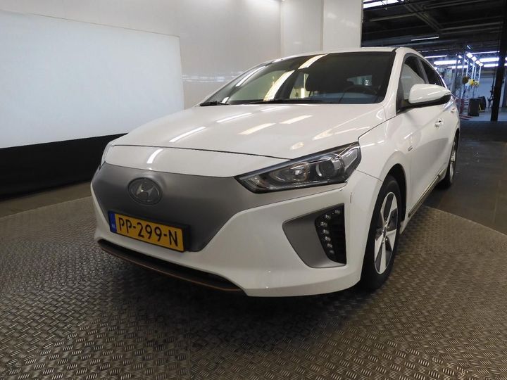 hyundai ioniq 2017 kmhc751hfhu012949