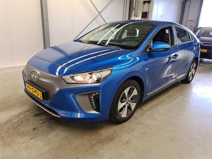 hyundai ioniq 2017 kmhc751hfhu013311