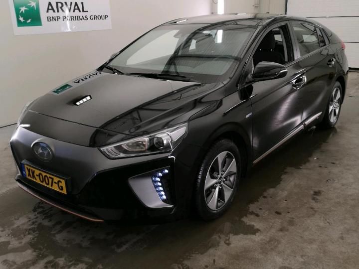 hyundai ioniq 2019 kmhc751hfku035447