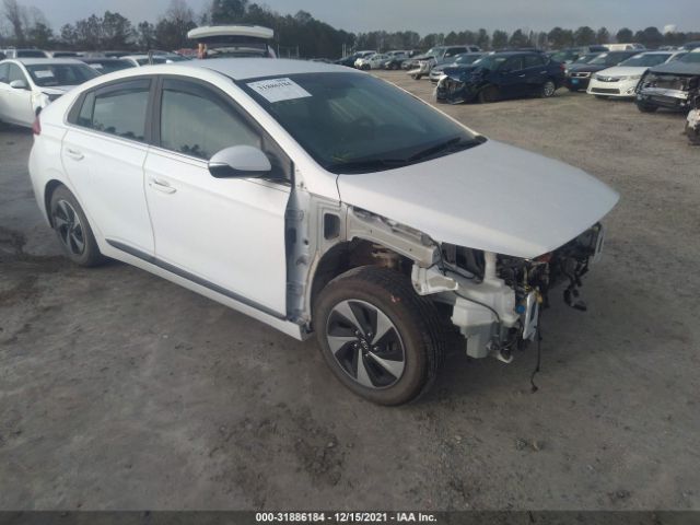 hyundai ioniq hybrid 2017 kmhc75lc2hu028264