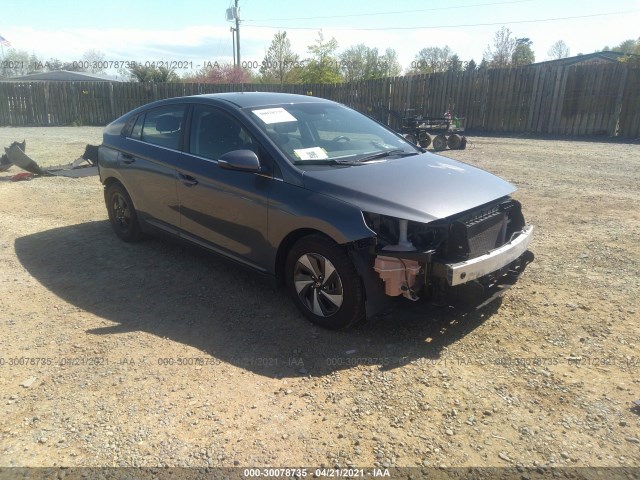 hyundai ioniq hybrid 2018 kmhc75lc2ju097199