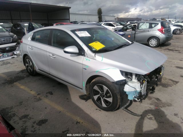 hyundai ioniq hybrid 2017 kmhc75lc3hu034431