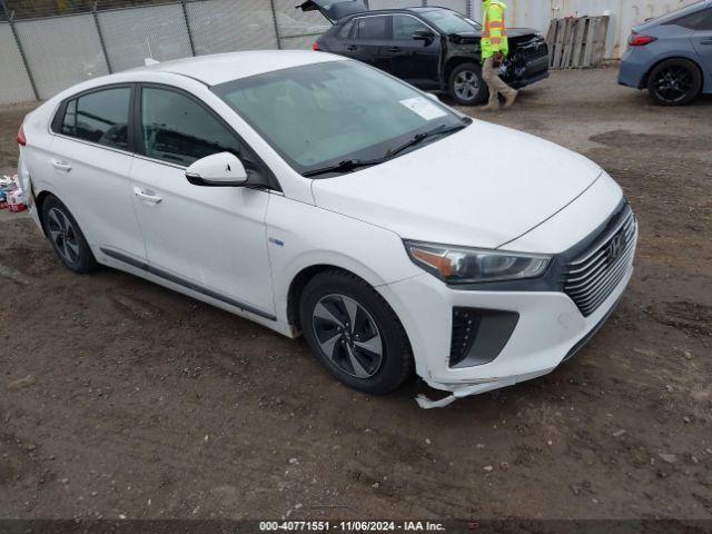 hyundai ioniq 2018 kmhc75lc3ju068956