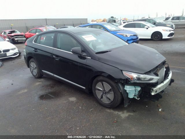 hyundai ioniq hybrid 2022 kmhc75lc3nu266197