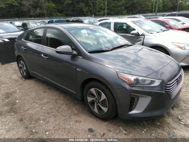 hyundai ioniq hybrid 2017 kmhc75lc5hu049223