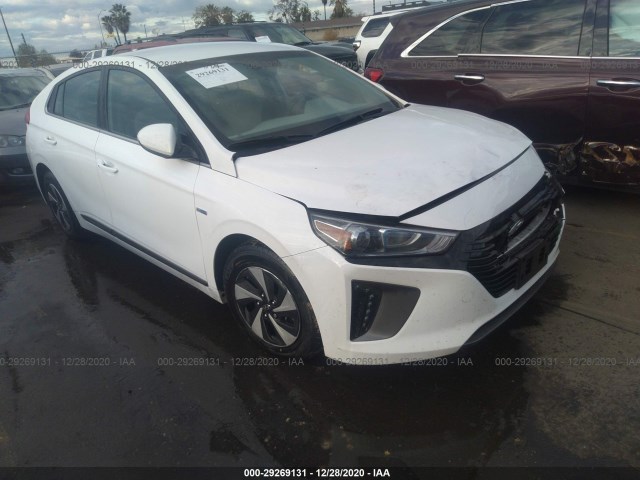 hyundai ioniq hybrid 2017 kmhc75lc5hu051926