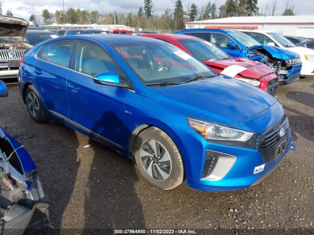 hyundai ioniq hybrid 2017 kmhc75lc6hu040434