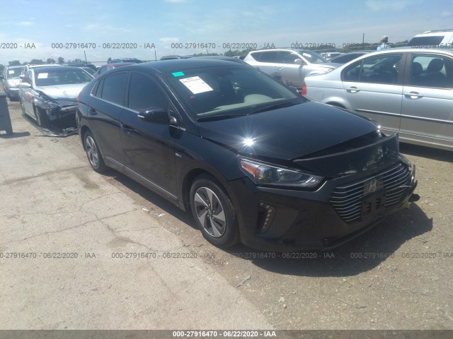 hyundai ioniq hybrid 2019 kmhc75lc6ku113146