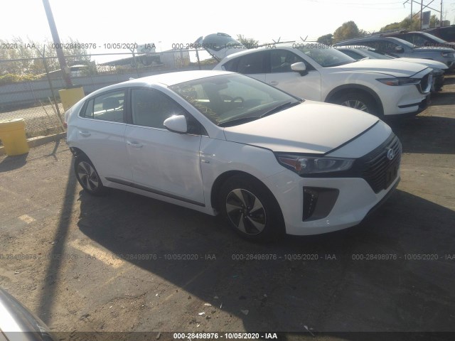 hyundai ioniq hybrid 2018 kmhc75lc7ju063937