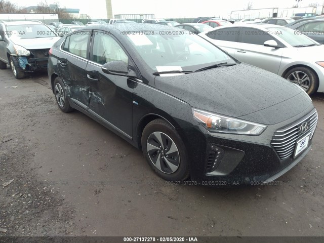 hyundai ioniq hybrid 2019 kmhc75lc8ku134418