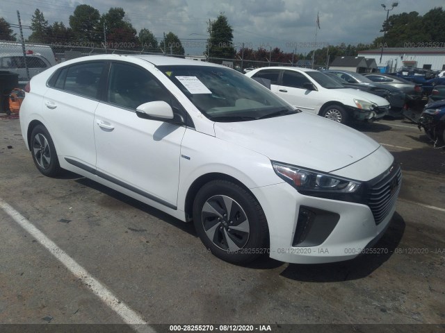 hyundai ioniq hybrid 2017 kmhc75lcxhu045507