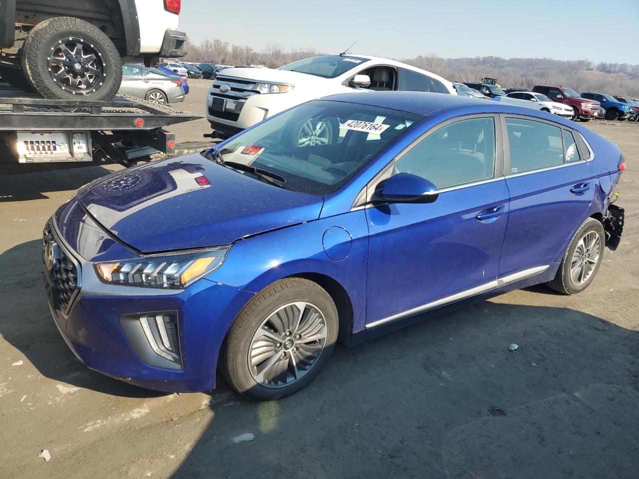 hyundai ioniq 2021 kmhc75ld9mu247130