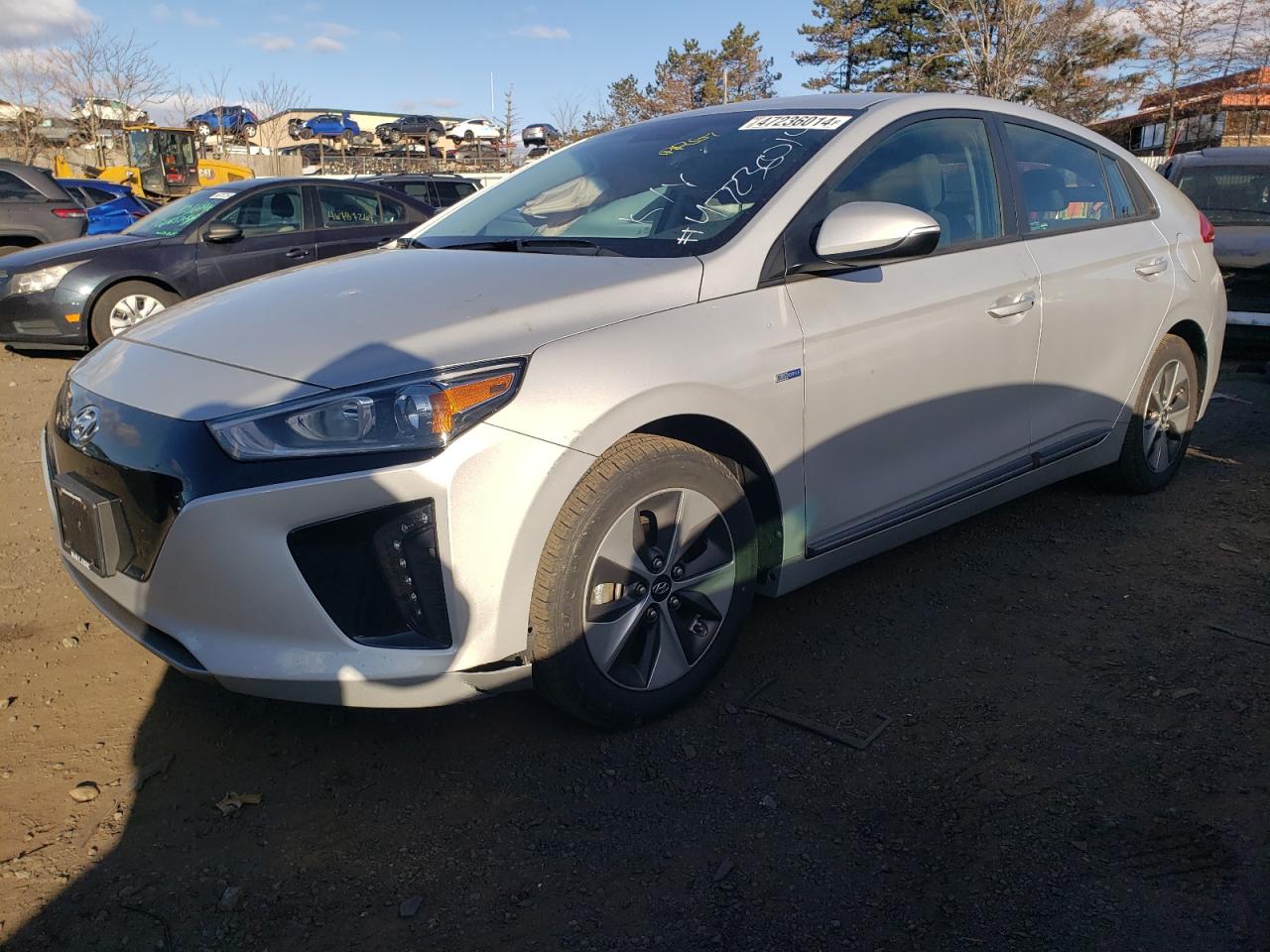 hyundai ioniq 2019 kmhc75lh5ku048771