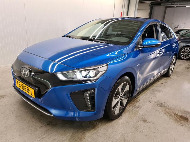 hyundai ioniq 2018 kmhc851hfju030551