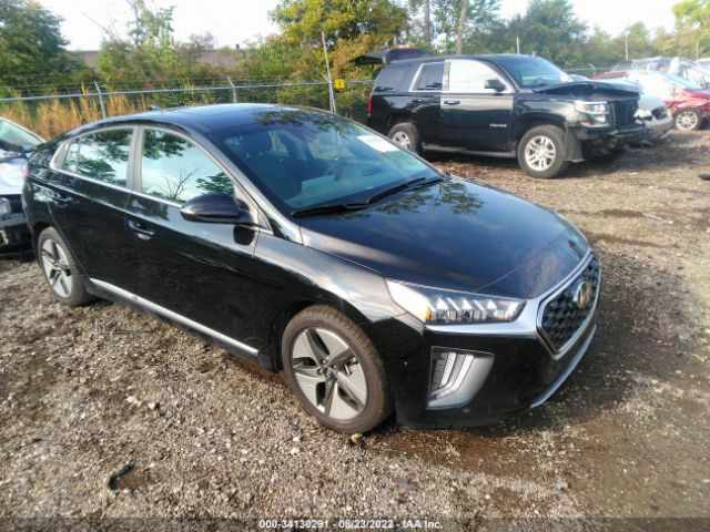 hyundai ioniq hybrid 2021 kmhc85lc0mu250213