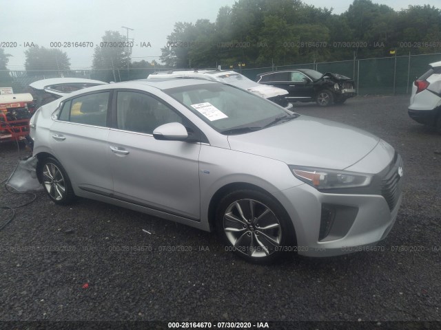 hyundai ioniq hybrid 2017 kmhc85lc1hu046400