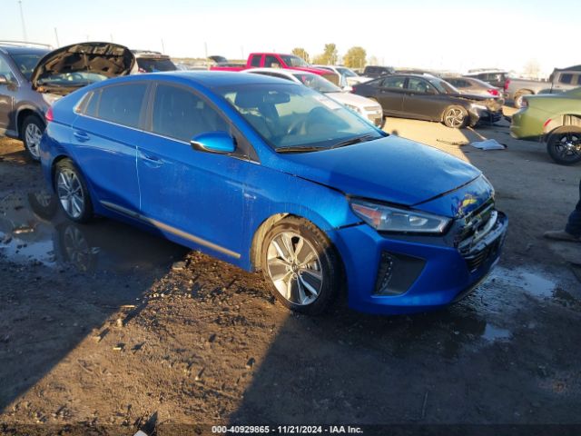 hyundai ioniq 2017 kmhc85lc5hu051454