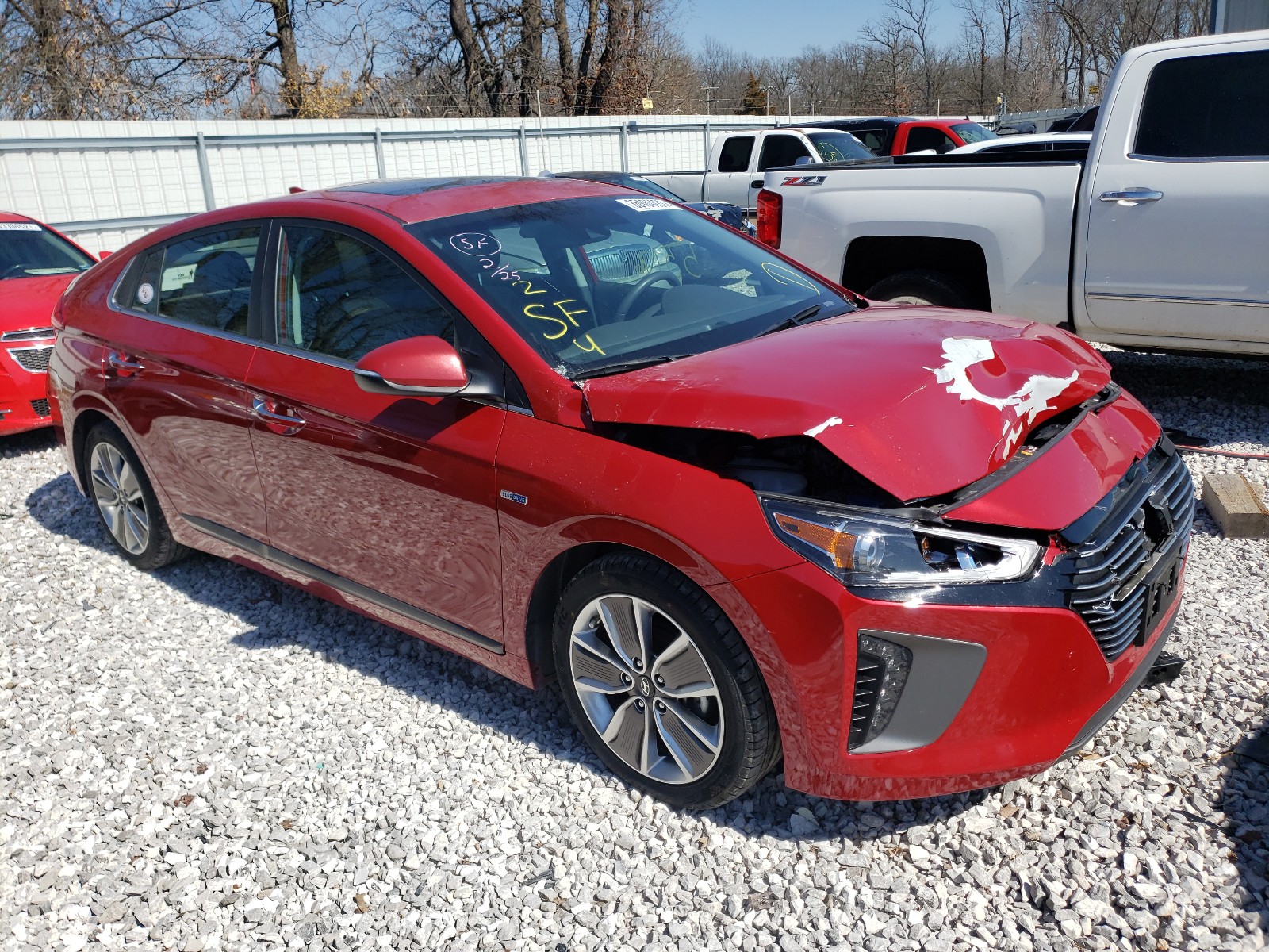 hyundai ioniq limi 2019 kmhc85lc5ku114639